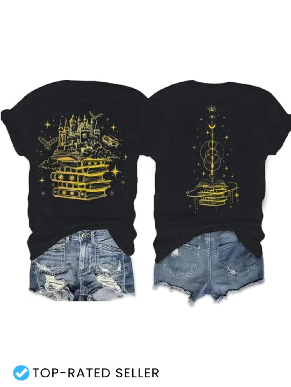 Women's Fantasy Graphic Print Crew Neck Short Sleeve T-Shirt